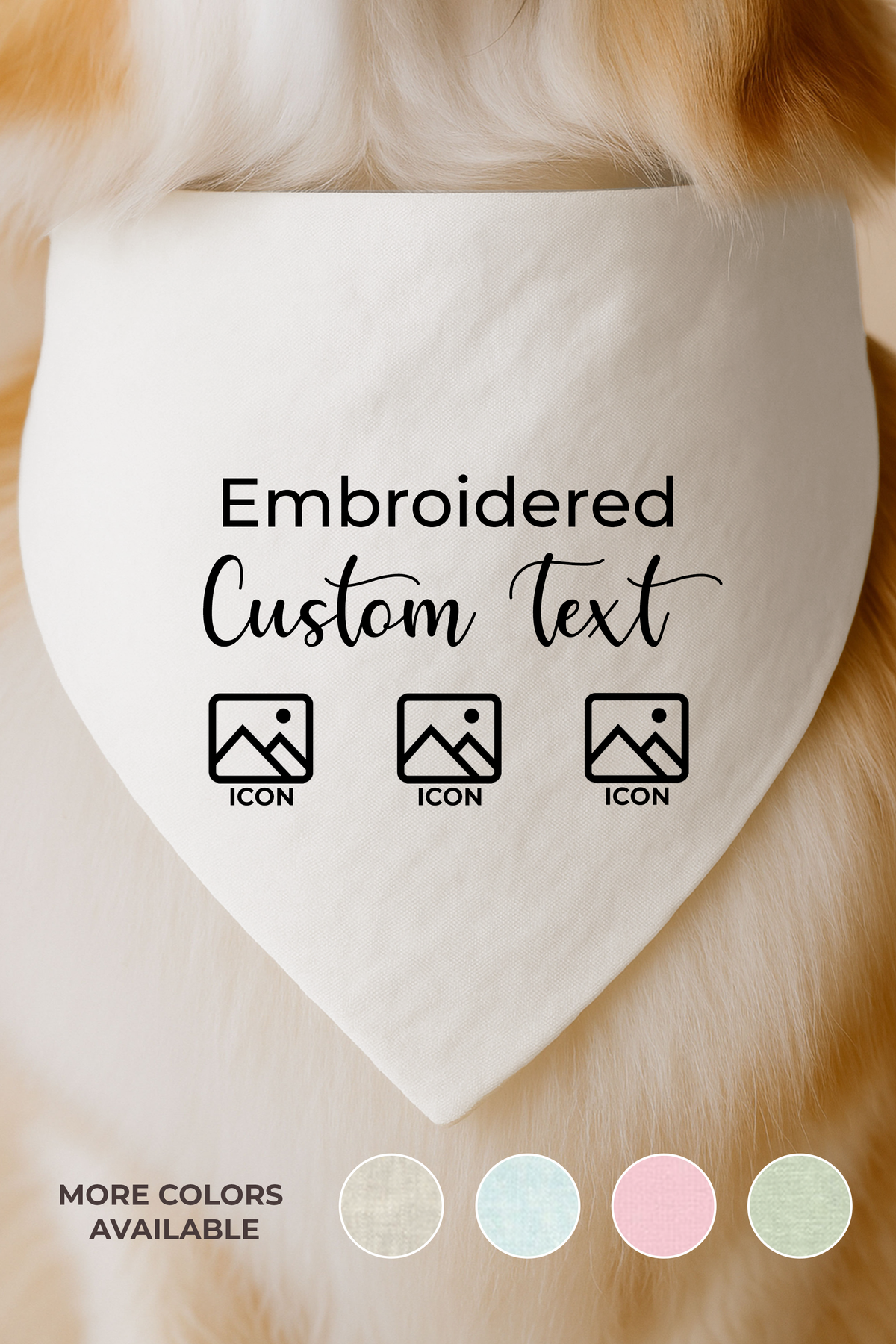 Design Your Bandana | 3 Bottom Icons