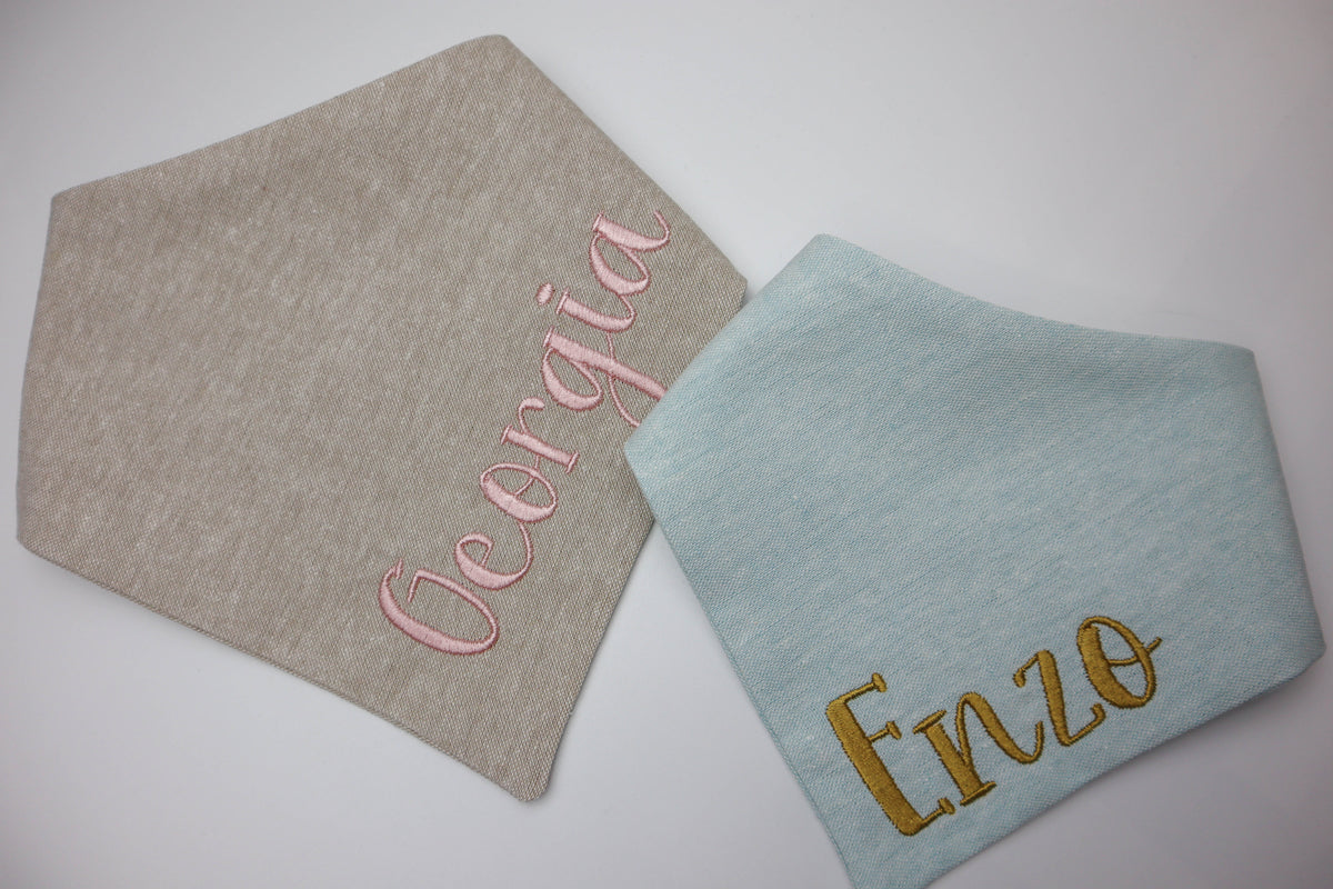 Design Your Bandana | Text Along Side