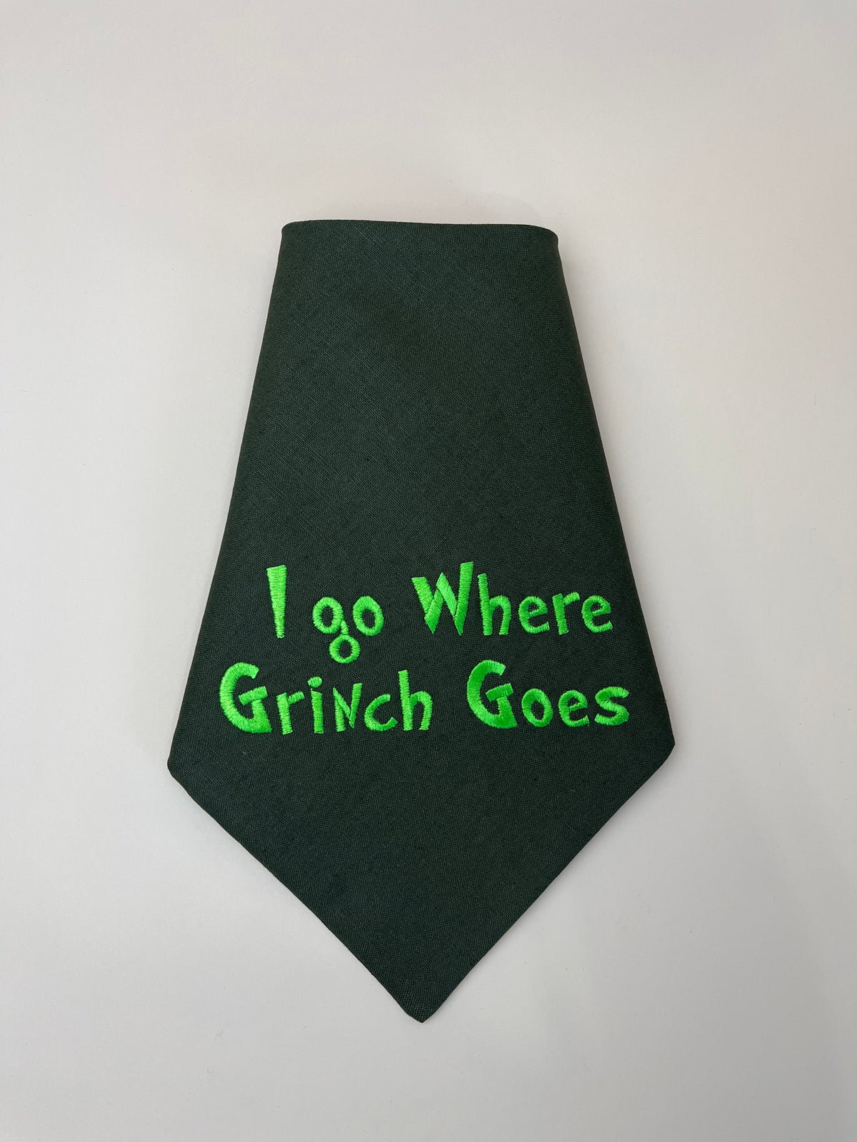 Holiday Mischief Embroidered Dog Bandana - Canoodle Company