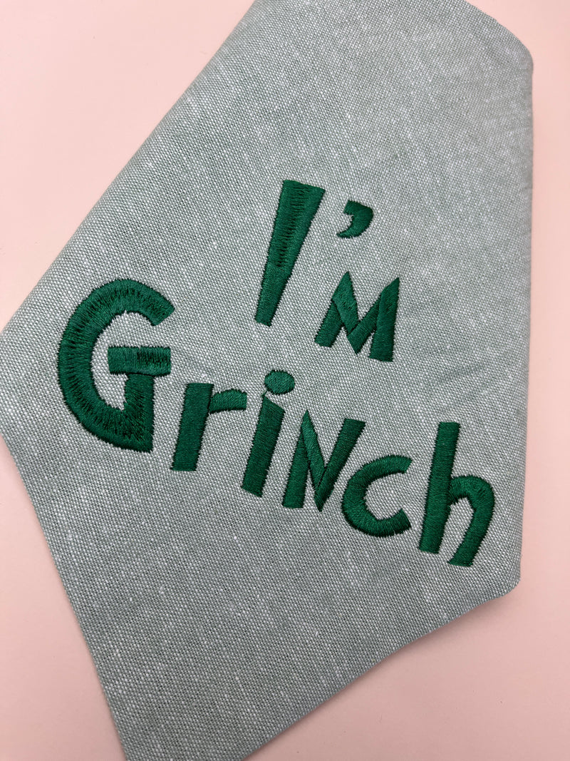 Movie Inspired Embroidered Dog Bandana - Canoodle Company