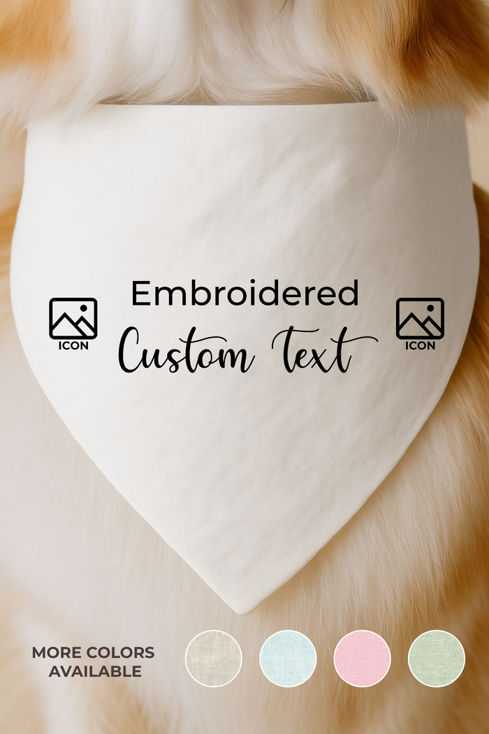 Design Your Bandana | Icons on Sides