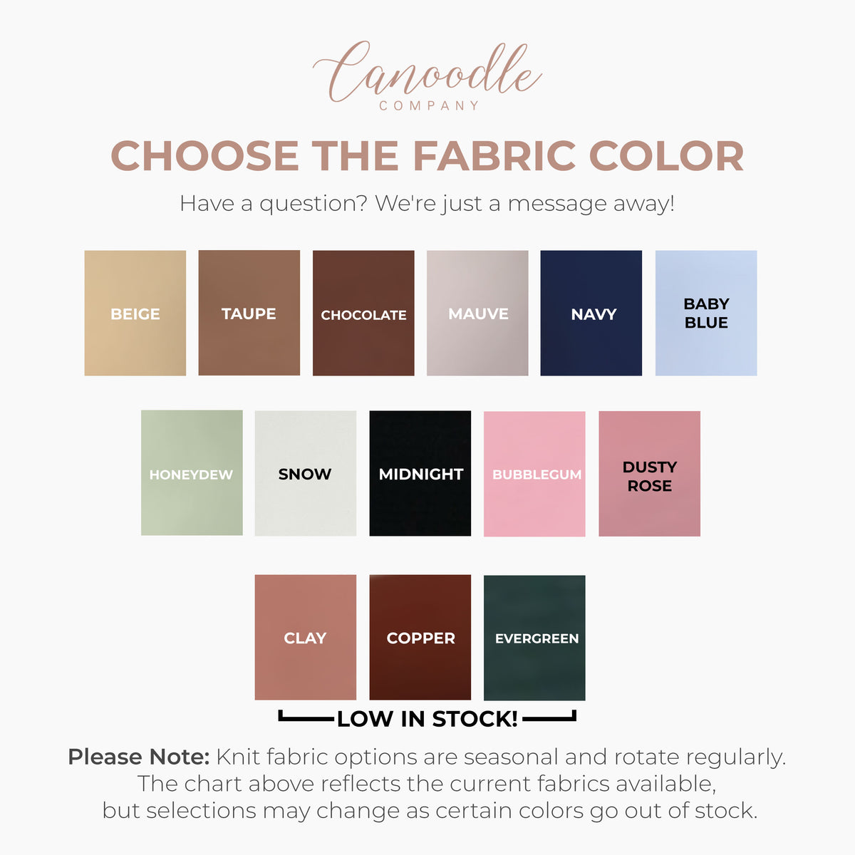 Custom Knit Embroidered Dog Bandana